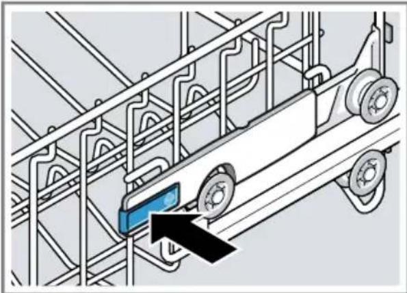 BOSCH SPV4EMX61E - Ustawianie górnego kosza na naczynia dźwigniami bocznymi - 1