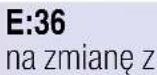 BOSCH WNA13401PL - Informacje na panelu wyświetlacza - 2