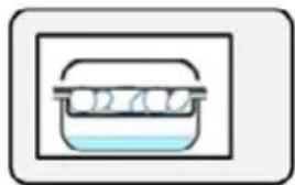 WHIRLPOOL MCP 346 - W celu gotowania warzyw lub ryb (P3-P8): - 4