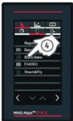Unox CHEFTOP MIND.Maps ONE XEVC-0311-E1LM - ZAPISYWANIE USTAWIONEGO PIECZENIA I URUCHAMIANIE GO - 5