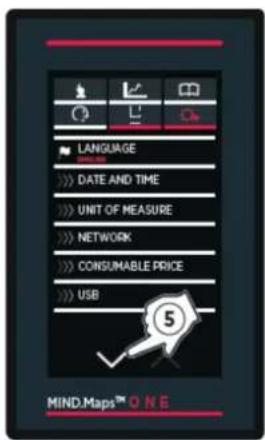 Unox CHEFTOP MIND.Maps ONE XEVC-0311-E1LM - Ustawienie menu - 5