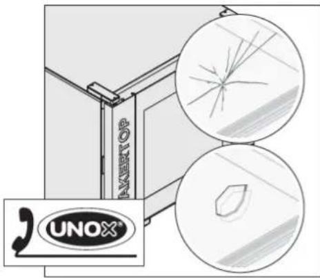 Unox CHEFTOP MIND.Maps ONE XEVC-0311-E1LM - Niebezpieczeństwo oparzeń i urazów! - 1