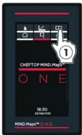 Unox CHEFTOP MIND.Maps ONE XEVC-0311-E1LM - Obstuga | Menu PROGRAMS - 2