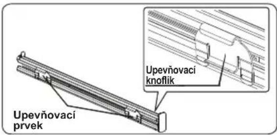 Upevňovací prvek Upevňovací knoflik