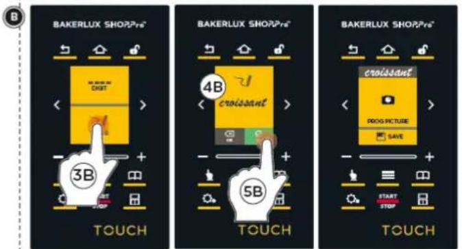 Unox BAKERLUX SHOP.Pro TOUCH XEFR-04EU-ETRV - Zapisywanie wyrastania i następnie jego włączenie - 6