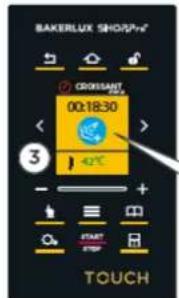 Unox BAKERLUX SHOP.Pro TOUCH XEFR-04EU-ETRV - PRZYWOŁYWANIE PRZEPISU Z PAMIĘCI - 6