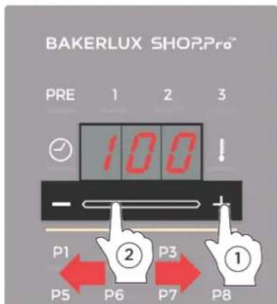Unox BAKERLUX SHOP.Pro LED XEFR-04EU-ELDV - JAK USTAWIAĆ WARTOŚCI - 1