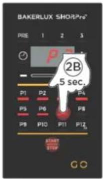 Unox BAKERLUX SHOP.Pro LED XEFR-04EU-ELDV - Zapisanie pieczenia i włączenie go - 5
