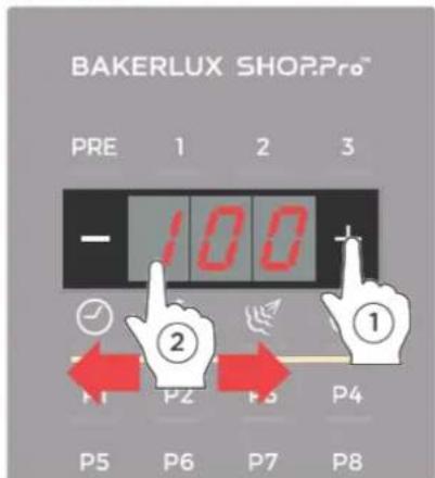 Unox BAKERLUX SHOP.Pro LED XEFR-04EU-ELDV - JAK USTAWIAĆ WARTOŚCI - 2