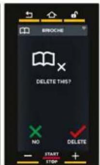 Unox BAKERLUX SHOP.Pro MASTER XEFR-10EU-EMLV - Wyjaśnienia: „Nowe Menu” - 6