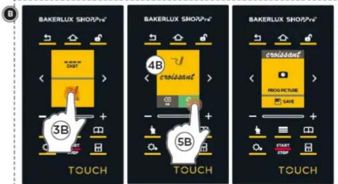 Unox BAKERLUX SHOP.Pro TOUCH XEFR-04EU-ETLV-MT - Zapisywanie wyrastania i następnie jego włączenie - 6