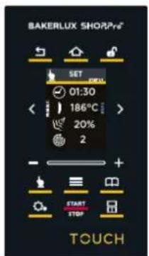 Unox BAKERLUX SHOP.Pro TOUCH XEFR-04HS-ETDP - WYBRAĆ PIECZENIE RĘCZNE - 11