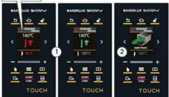 Unox BAKERLUX SHOP.Pro TOUCH XEFR-04HS-ETDP - PRZYWOŁYWANIE PRZEPISU Z PAMIĘCI - 8