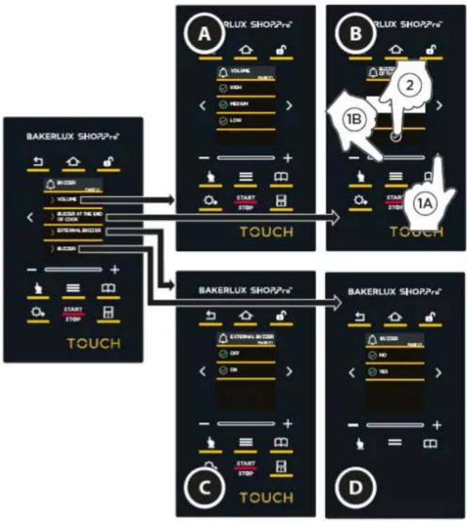Unox BAKERLUX SHOP.Pro TOUCH XEFR-03EU-ETRV-MT - SYGNAŁ DŻWIĘKOWY (BUZZER) - 1