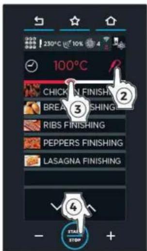 Unox CHEFTOP MIND.Maps PLUS XEVC-0711-EPRM-MS - Ustawianie timerów - 4