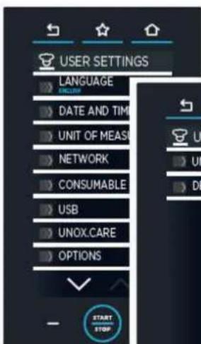 Unox CHEFTOP MIND.Maps PLUS XEVC-0711-EPRM-MS - ① Wybrać „HACCP DATA" (Dane HACCP). - 6