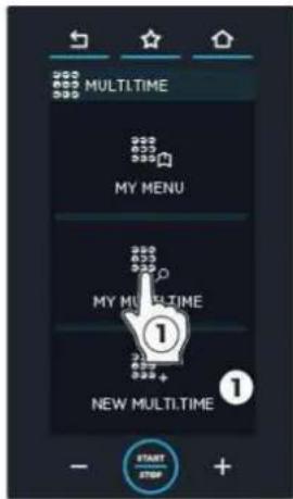 Unox CHEFTOP MIND.Maps PLUS XEVC-1021-GPLM - START/STOP. - 1