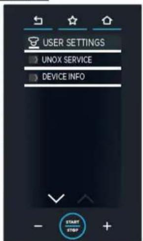 Unox CHEFTOP MIND.Maps PLUS XEVC-0621-GPRM - ① Wybrać „HACCP DATA" (Dane HACCP). - 7