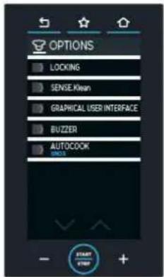 Unox CHEFTOP MIND.Maps PLUS XEVC-0621-GPRM - Timeout blokady ekranu - 1