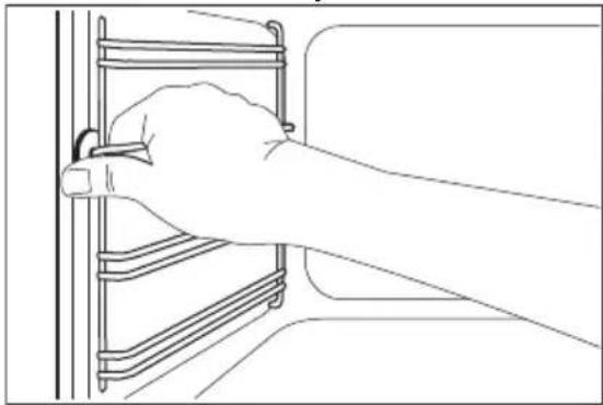 ELECTROLUX EKI54553OX - Wyjmowanie prowadnic blach - 1