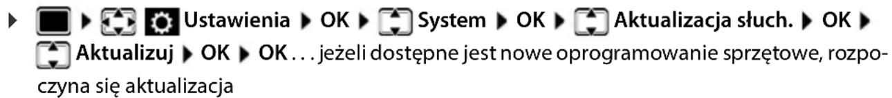 GIGASET Comfort C550HX - Ręczne rozpoczynanie aktualizacji oprogramowania sprzętowego - 1