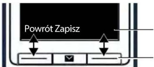 GIGASET Comfort C550HX - Przyciski kontekstowe - 1