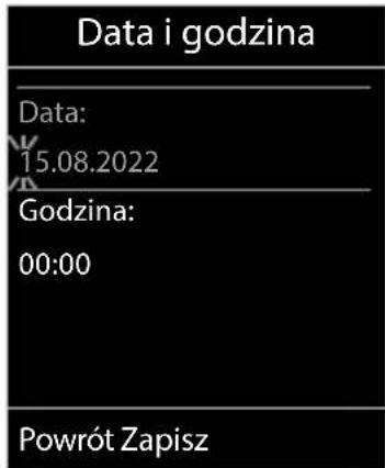 GIGASET Comfort C550HX - Ustawienie daty i godziny - 3