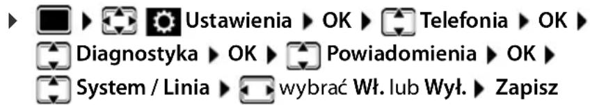 GIGASET Comfort C550HX - Wyświetlanie komunikatów o statusie na ekranie czuwania - 1