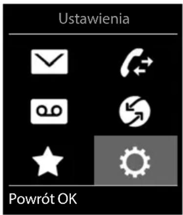 GIGASET Comfort C550HX - Menu główne - 1