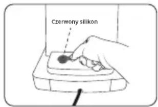Czerwony silikon