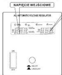 NAPIECIE WEJSCIOWE AL AUTOMATIC VOLTAGE REGULATOR ON OUT DELAY 1.025 LWP
