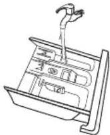 Philco PLD 106 EPL - Czyszczenie dozownika detergentu - 2
