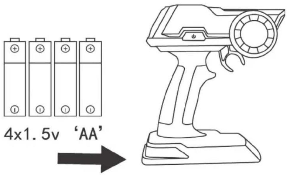 4x1.5v 'AA'