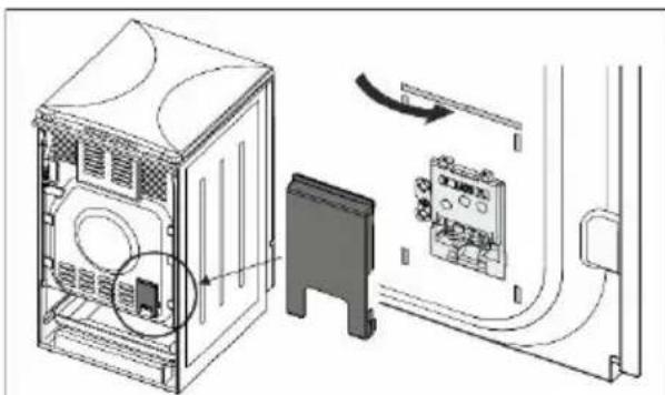 GORENJE MEKS6141X - POKRYWA PUSZKI ZACISKOWEJ - 1