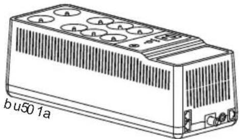 APC Back-UPS BE650G2-CP - Wykaz elementów - 1