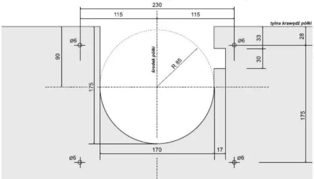 Afrelli Prima Glass Gesto - SZCZEGÓŁOWA INSTRUKCJA MONTAŻU DLA OKAPU: AW-13 PRIMA GLASS GESTO - 4