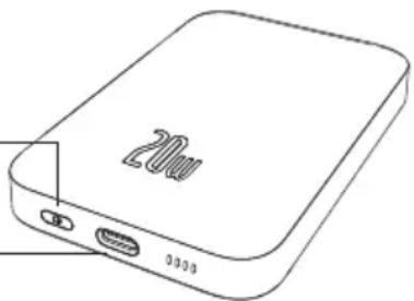 Baseus Magnetic Mini - Diagram produktu - 1