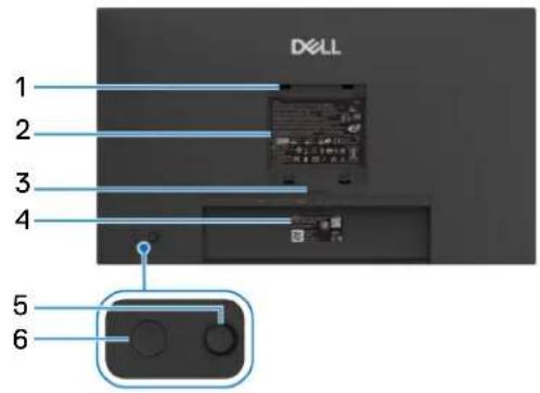 DELL P2426H WOST - Widok z tyłu - 1
