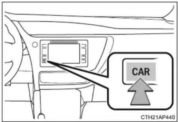TOYOTA Auris Hybrid (2017) - Informacje o trasie (wersje z systemem nawigacji/systemem multimedialnym) - 1