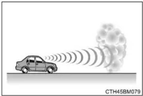 TOYOTA Auris Hybrid (2017) - ■ Sytuacje, w których układ wczesnego reagowania w razie ryzyka zderzenia (PCS) może zadziałać, nawet jeżeli nie ma zagrożenia kolizją. - 12