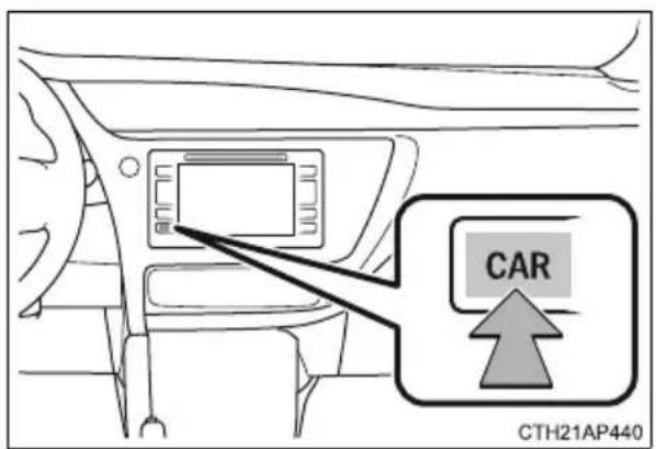 TOYOTA Auris Hybrid (2017) - Monitor przepływu energii - 1
