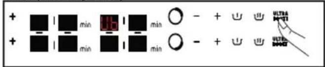BRANDT BPI264HSB - + / - Regulacja mocy - 2
