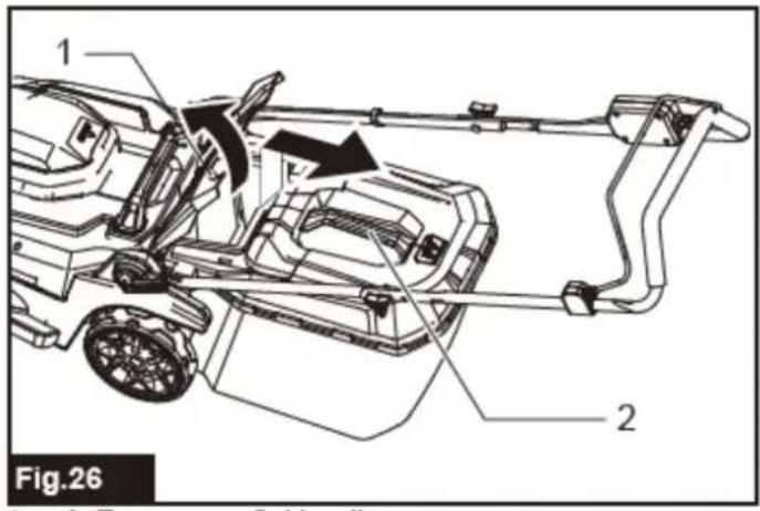 Hortmasz HKA EC 143 - Opróżnianie kosza na trawę - 4