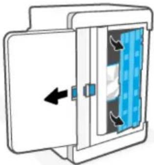 HP LaserJet M234dwe - Usuwanie zacięć w podstawie drukarki - 2
