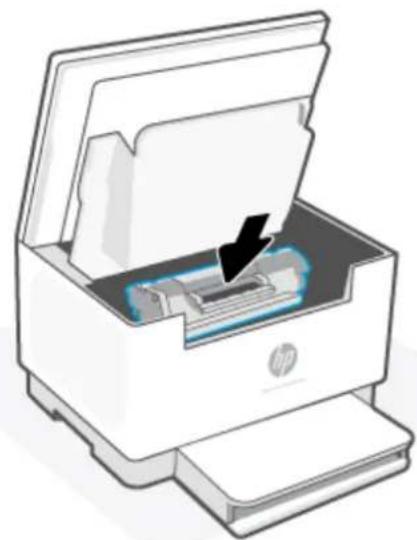 HP LaserJet M234dwe - Usuwanie zacięć z podajnika wejściowego - 6
