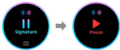 Signature Pause