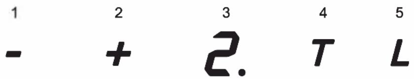 1 - + 2 3 2. T 4 L 5