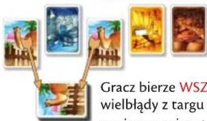 Gracz bierze WSZ wielbladcy z targu