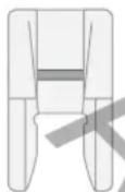 SINGER C5985Q Patchwork Plus - Stopka do ściegu dekoracyjnego (A) - 1