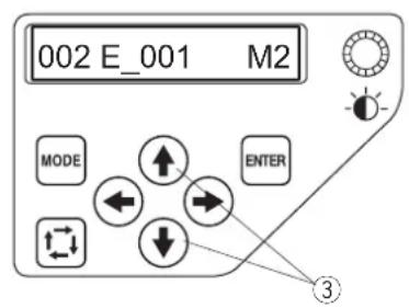 JANOME MB-7E - Ustawienie numeru igły - 2